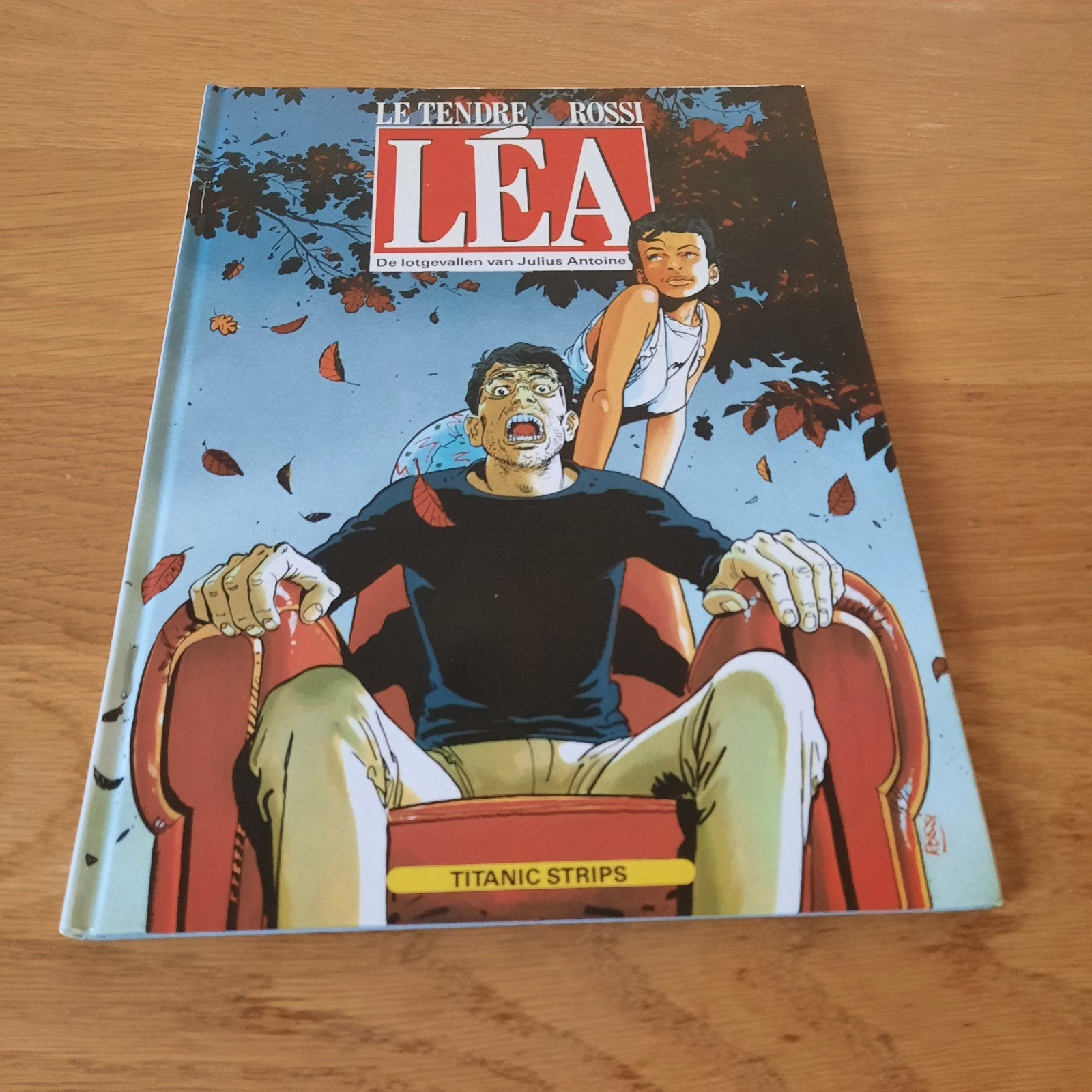 Stripboek Lea: De lotgevallen van Julius Antoine, Boeken, Ophalen of Verzenden