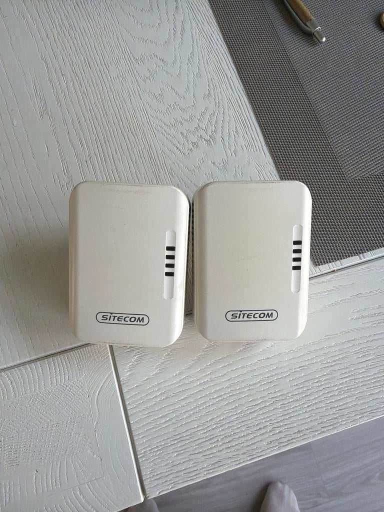 Sitecom LN-520 Mini Homeplugs - Internet via stopcontact, Computers en Software, Ophalen of Verzenden, Gebruikt