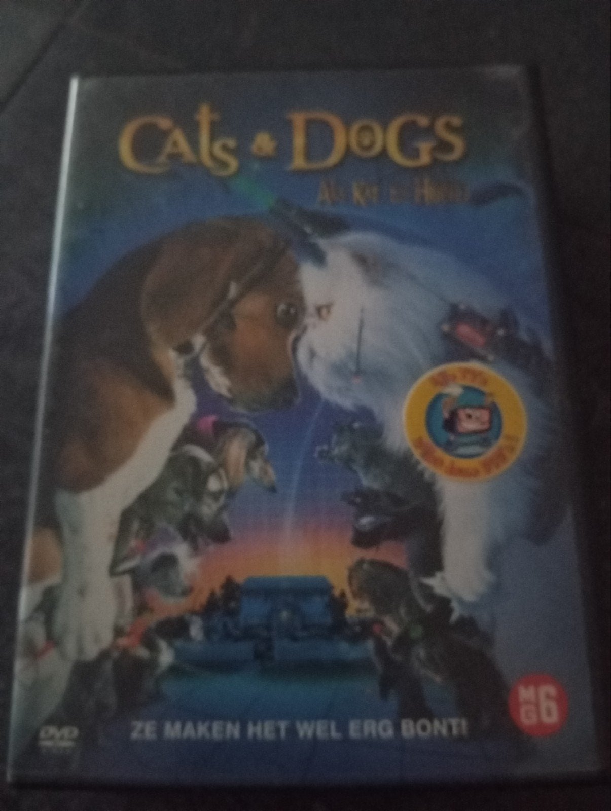 Cats & Dogs DVD - Actievolle familiefilm, Avontuur, Gebruikt, Ophalen of Verzenden, Vanaf 6 jaar