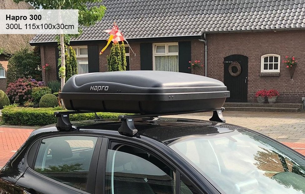TE KOOP: Hapro 325L dakkoffer voor vakantie of weekendje weg, Ophalen, Zo goed als nieuw