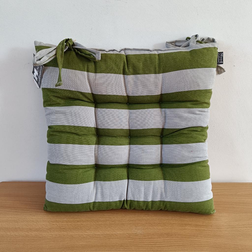 In The Mood | Osborn Chair Kussen | Groen | 46x46x7cm, Vierkant, Nieuw, Ophalen of Verzenden, -