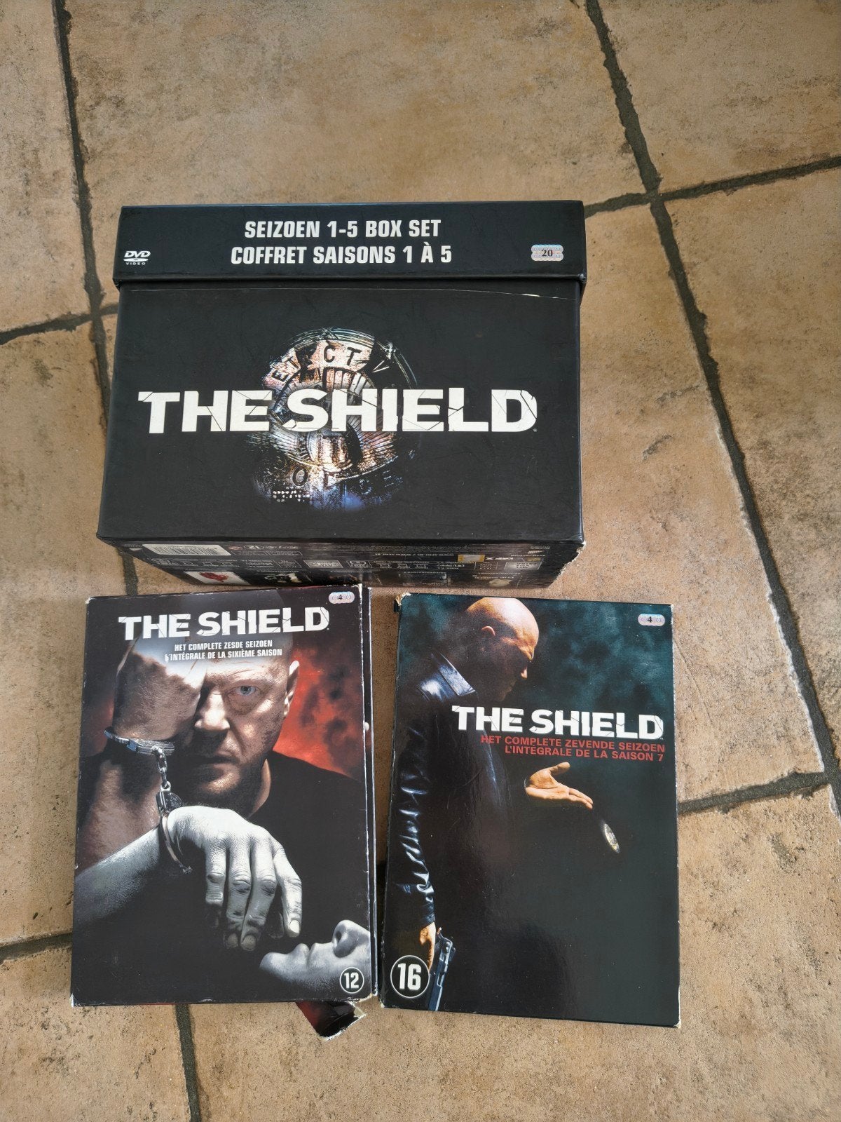 The Shield Complete Serie DVD Box Set Seizoen 1-7, Vanaf 16 jaar, Misdaad, Nederlands, Ophalen of Verzenden