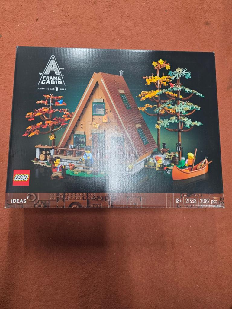 LEGO Ideas A-Frame Cabin 21338 Nieuw in doos, Lego, Nieuw, Ophalen of Verzenden, Ideas
