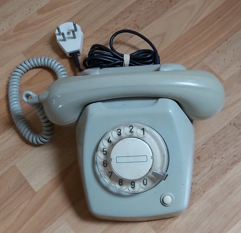 PTT telefoon T65, Ophalen of Verzenden, Zo goed als nieuw, Met draaischijf