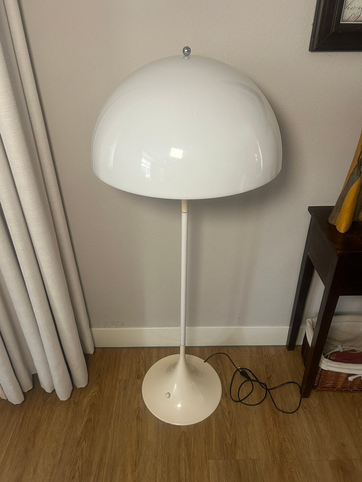 Vintage Louis Poulsen panthella vloerlamp, Ophalen of Verzenden, Gebruikt, 100 tot 150 cm