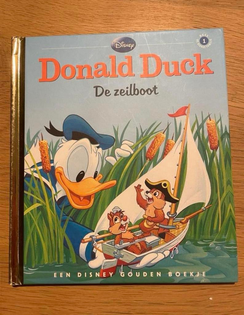 Gouden boekje: Donald Duck - De zeilboot, Ophalen of Verzenden, Zo goed als nieuw