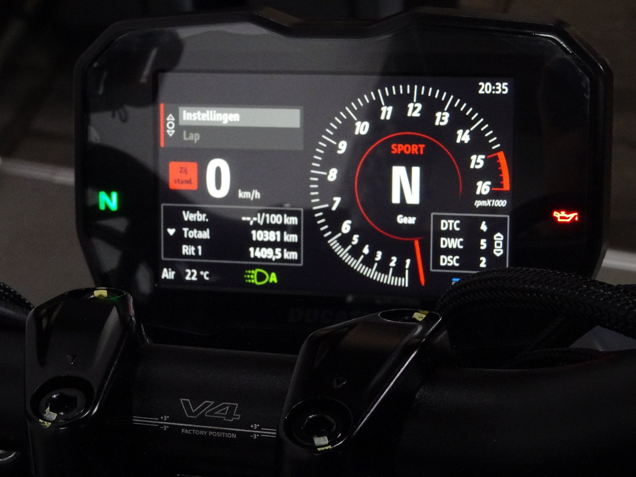 Ducati Streetfighter V4S V4 MY2024, Motoren, Motoren | Ducati, Bedrijf, Traction Control, Meer dan 35 kW, 1103 cc