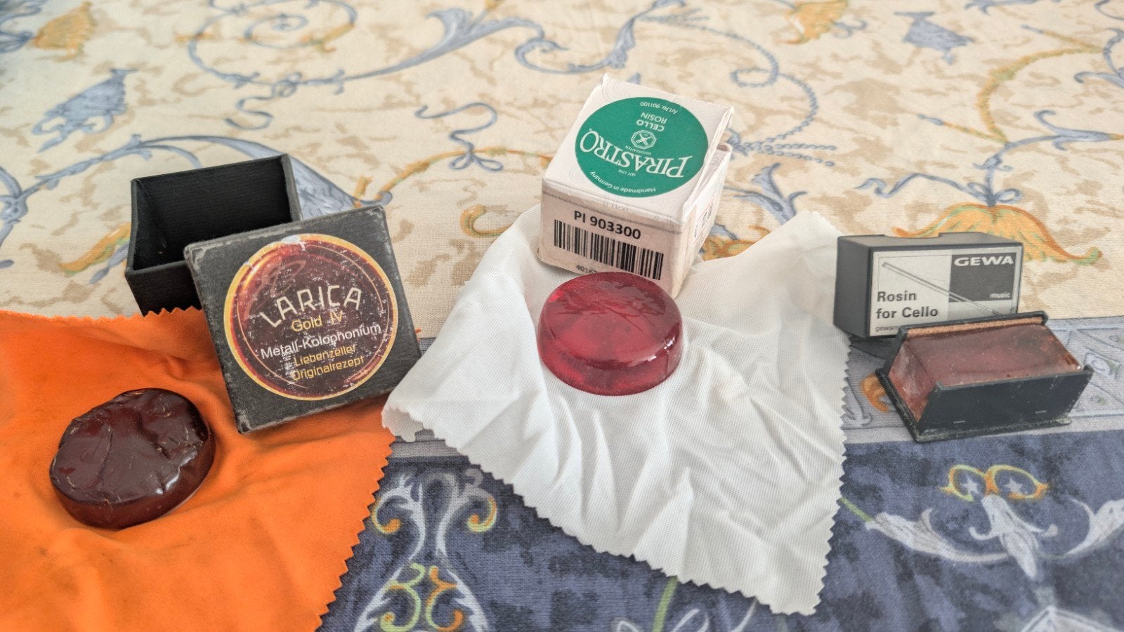 Cello Rosin - Pirastro, Gewa, Larica - Diverse Harsen, Ophalen, Nieuw, Overige formaten