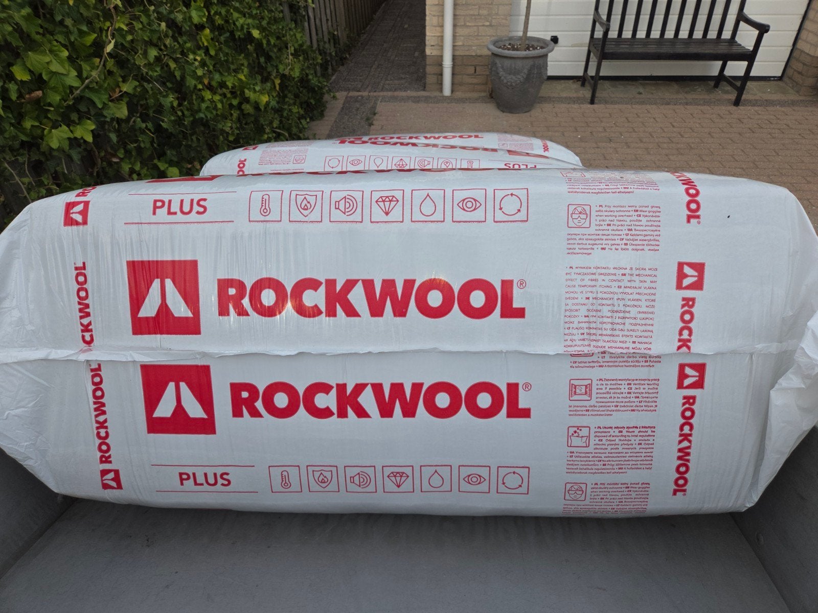 Rockwool 140mm, Ophalen, 10 tot 15 m², 12 cm of meer, Nieuw