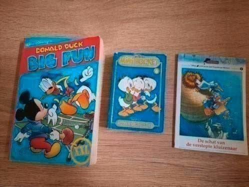 3 Donald Duck stripboeken. Verschillende uitgaven, Meerdere stripboeken, Ophalen of Verzenden, Gelezen, Donald Duck
