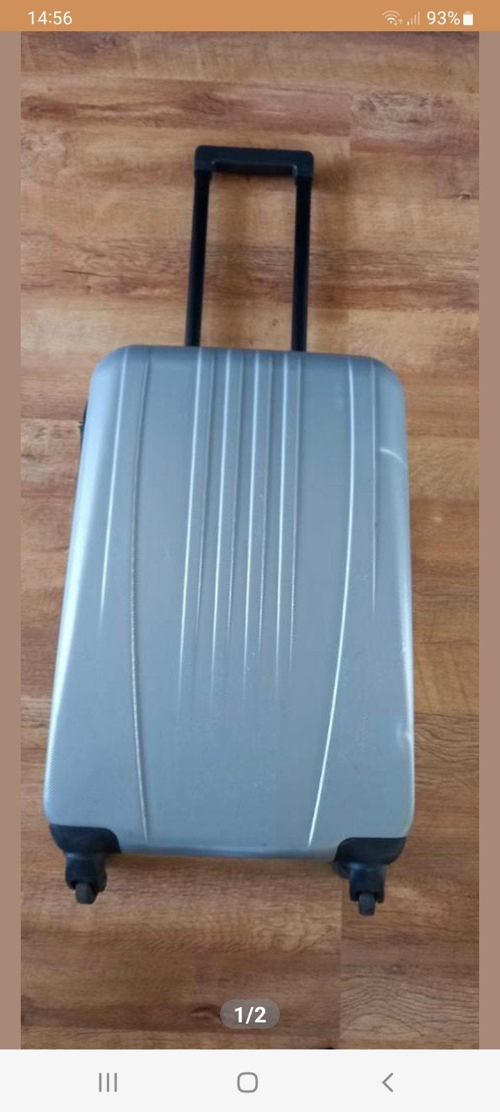 Hardcase 60cm trolley, Sieraden, Tassen en Uiterlijk, Koffers, Wieltjes, 50 tot 60 cm, Hard kunststof, Ophalen of Verzenden