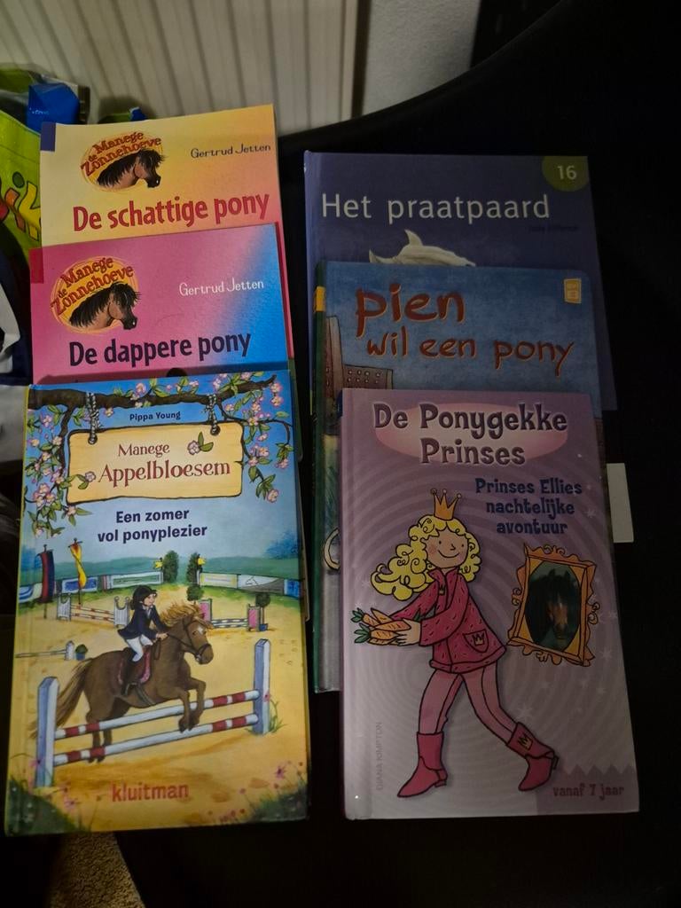 6 leesboeken over pony's, Ophalen of Verzenden, Gelezen, Fictie algemeen
