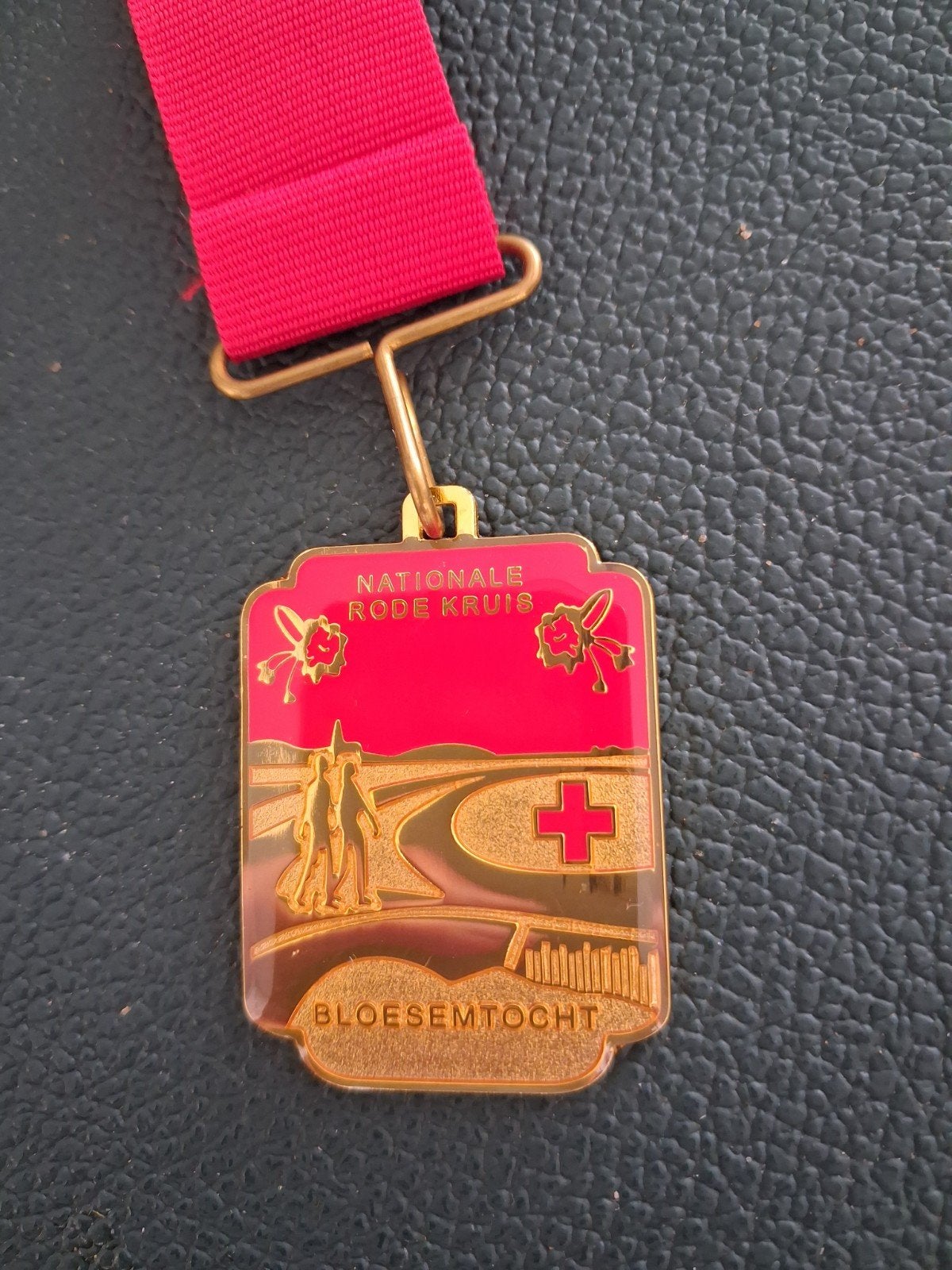 Nationale Rode Kruis Bloesemtocht Medaille, Ophalen of Verzenden, Overige materialen, Nederland
