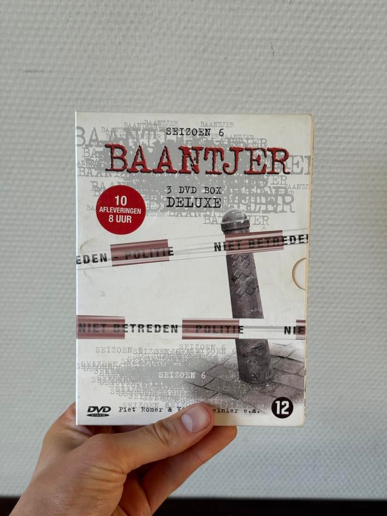 Baantjer DVD Box Seizoen 6, TV Serie, 3 DVD Box Deluxe, Alle leeftijden, Ophalen of Verzenden, Zo goed als nieuw, Boxset