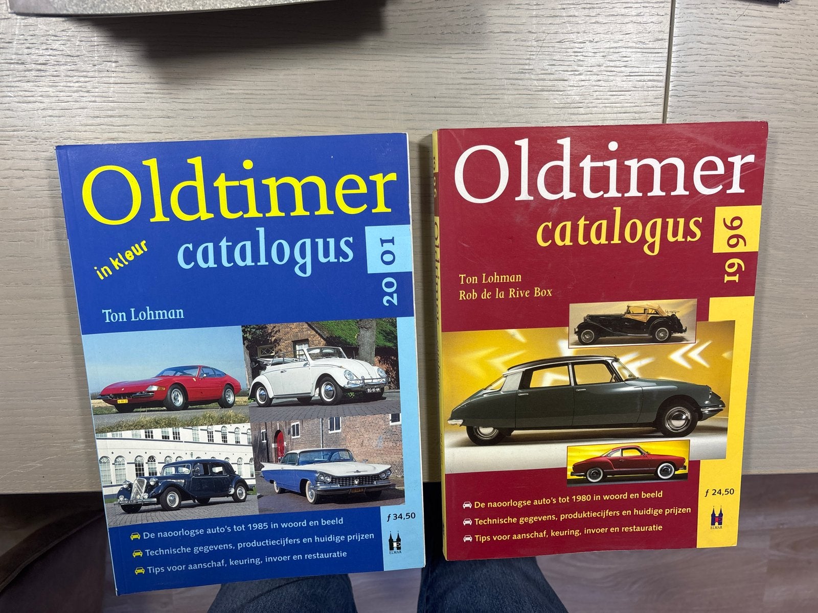 Oldtimer catalogus 1996 en 2001 - Ton Lohman, Boeken, Ophalen of Verzenden, Gelezen, Algemeen