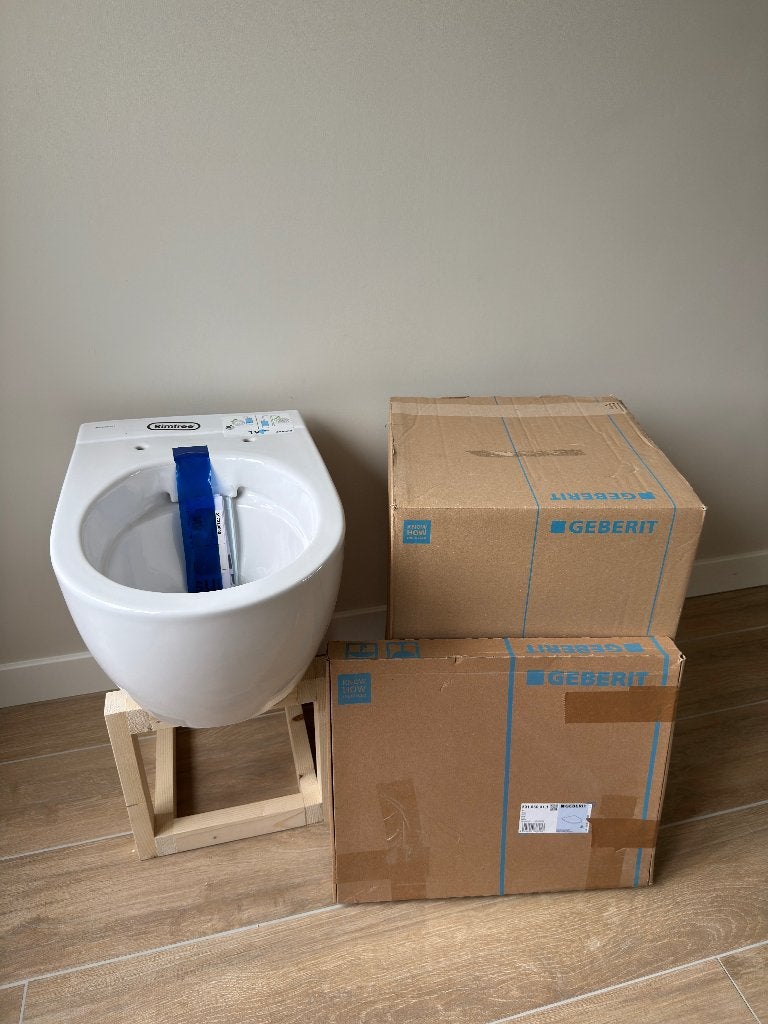 Geberit Icon wandcloset met softclose zitting | wit | nieuw, Ophalen, Nieuw, Toilet