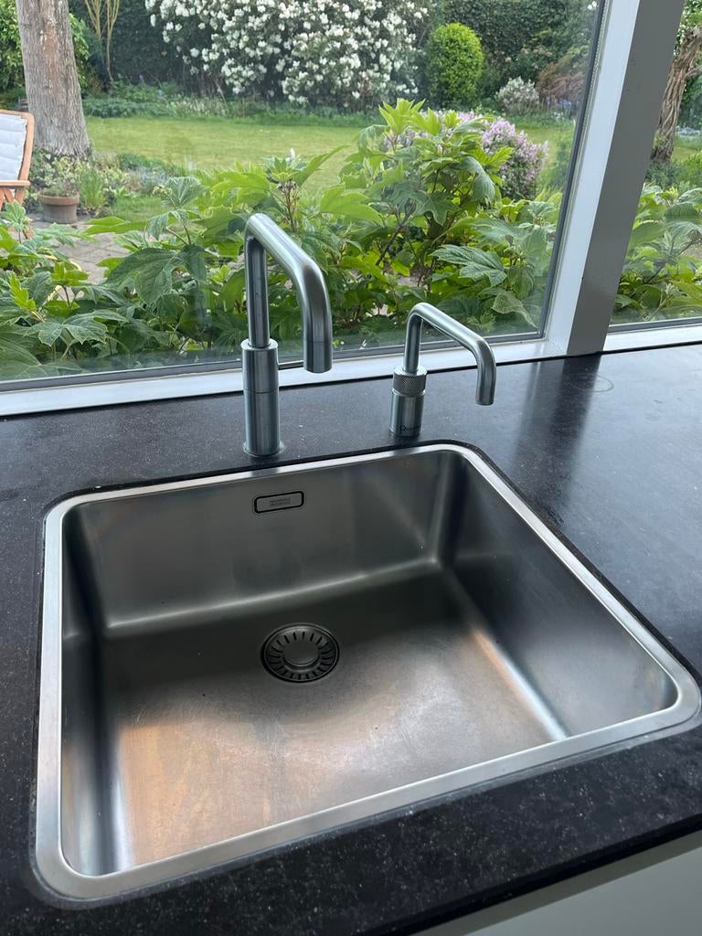 Quooker Twintap set met Combi+ boiler, Ophalen of Verzenden, Gebruikt
