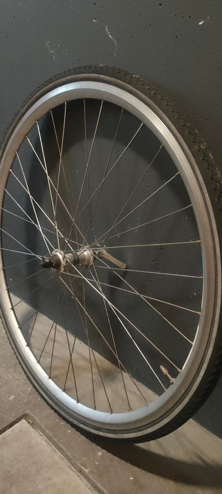 Fiets Wiel Voorwiel Shimano Stx 28 inch, Ophalen, Zo goed als nieuw, Wiel