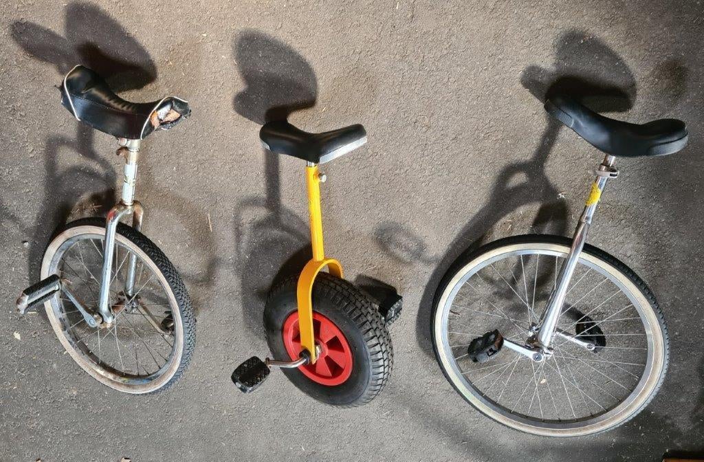 3 goedwerkende eenwielers voorkeur voor deal in 1 koop, Ophalen, Nieuw