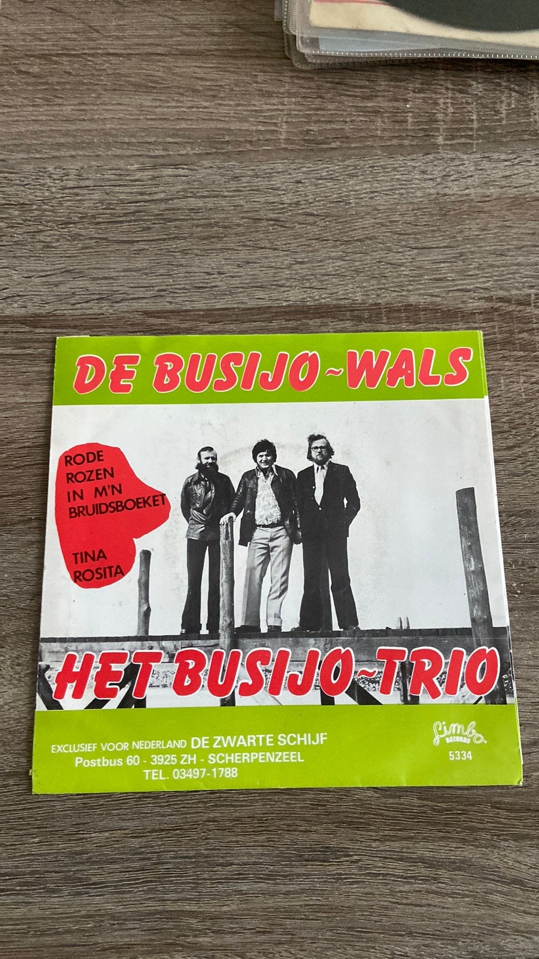 Het busijo- trio - de busijowals ., Ophalen of Verzenden, Zo goed als nieuw, Overige formaten, Levenslied of Smartlap