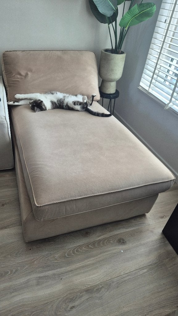 Chaise Longue Velvet, Ophalen, Gebruikt, Eenpersoons, Minder dan 150 cm