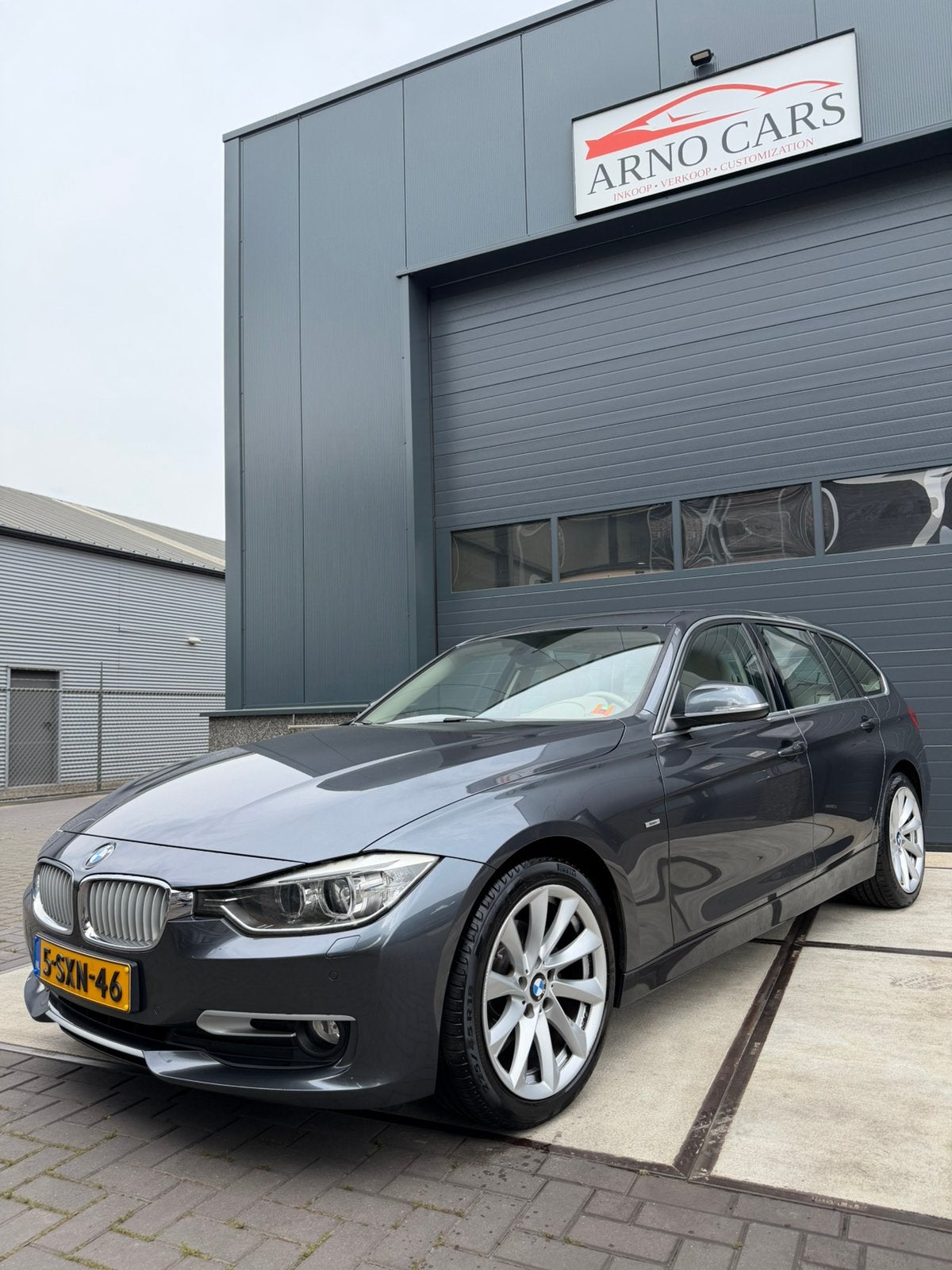 BMW 3-Serie 316i Touring AUT 2014 Grijs - COMPLEET IN ORDE ✅, Automaat, Euro 6, 4 cilinders, 1445 kg