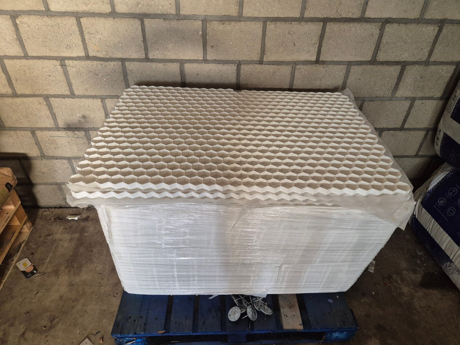 Grindmatten wit, Ophalen, Nieuw, Wit
