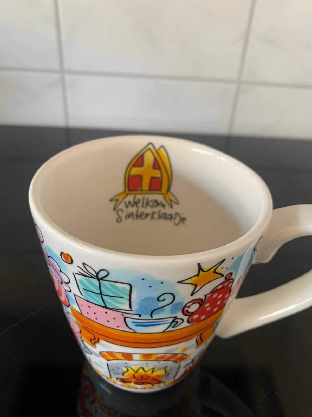 Blond sint piet mok, Ophalen, Blond Amsterdam, Zo goed als nieuw, Kop(pen) en/of Schotel(s)