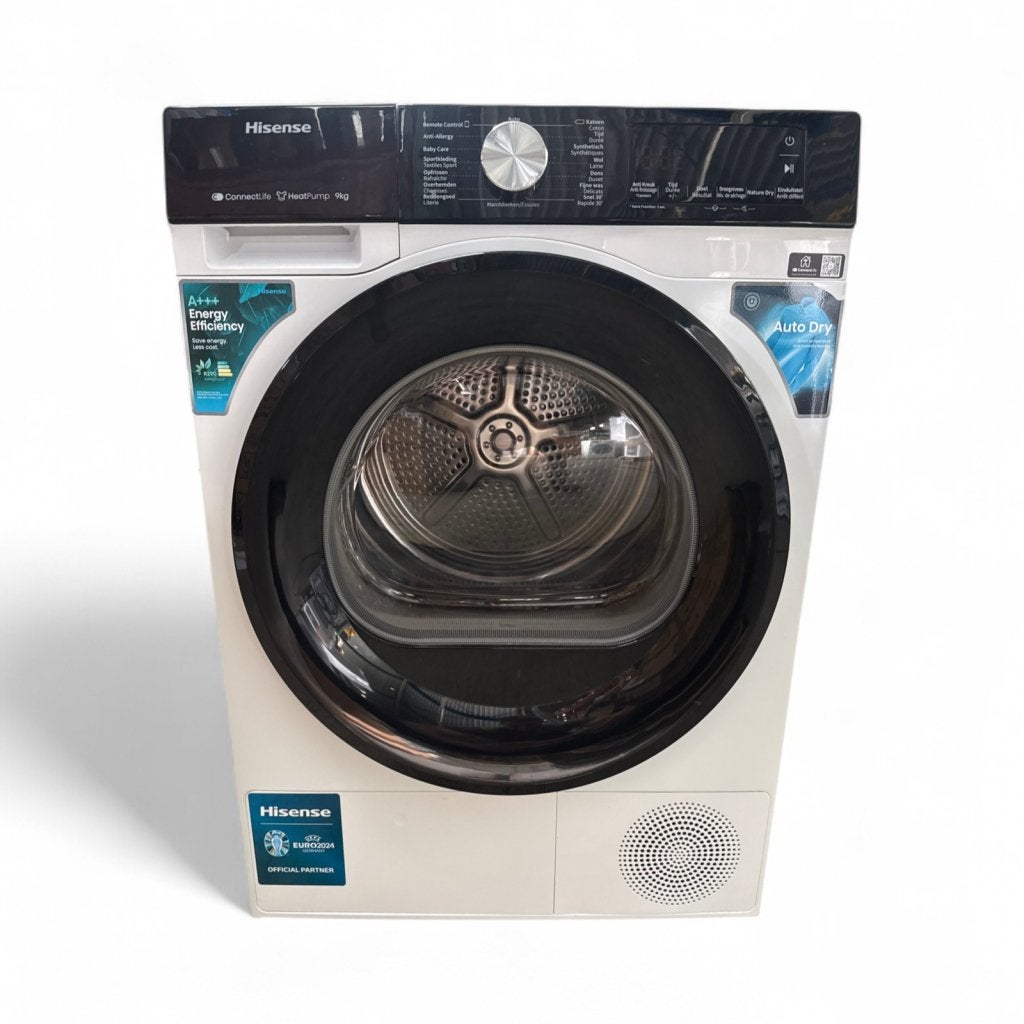 Foto 3 van Hisense Warmtepompdroger DH3S902BW3 - 9 kg - Wit