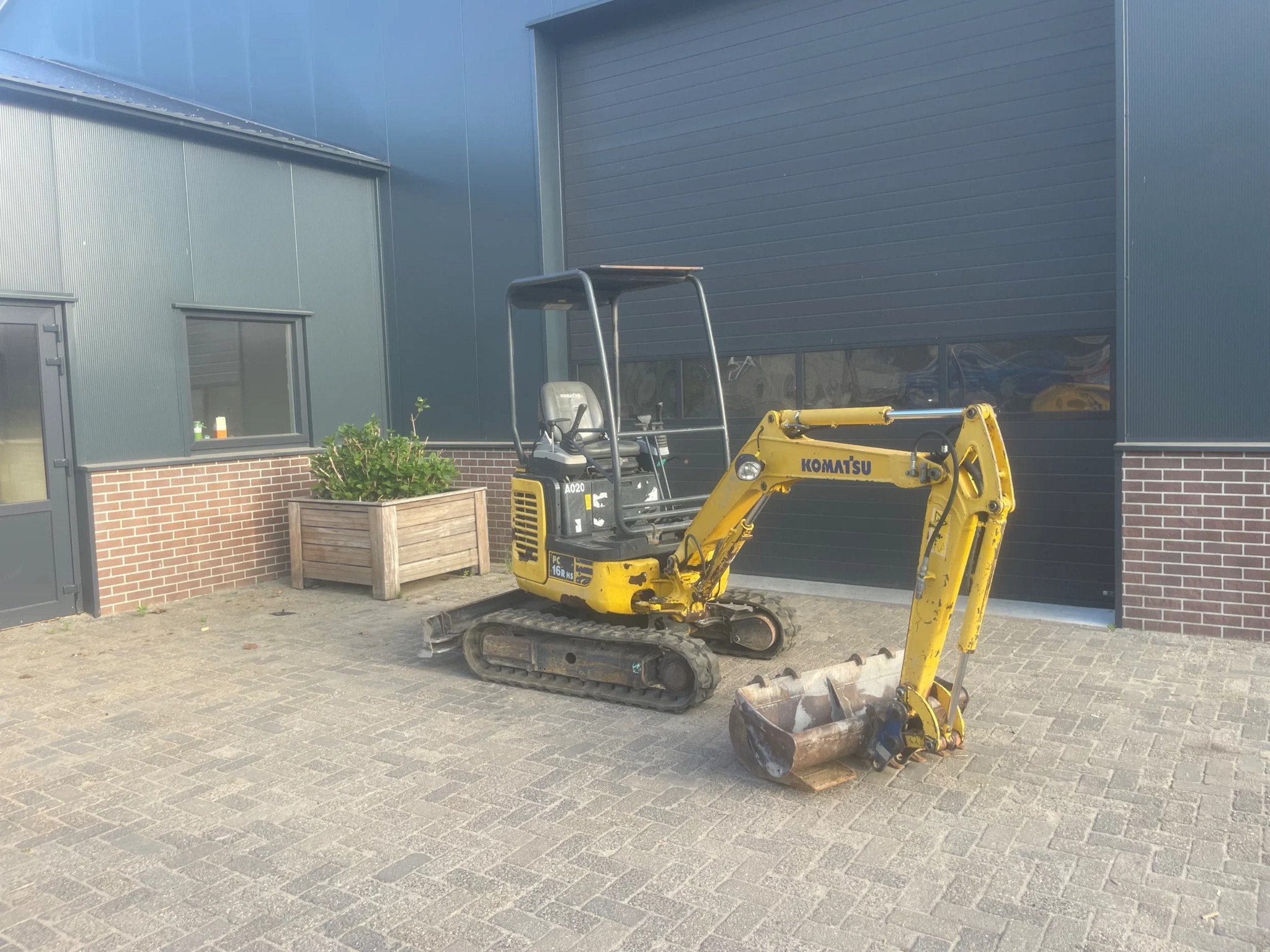 Komatsu pc16 graafmachine Minigraver Takeuchi Kubota Hitachi, Graafmachine