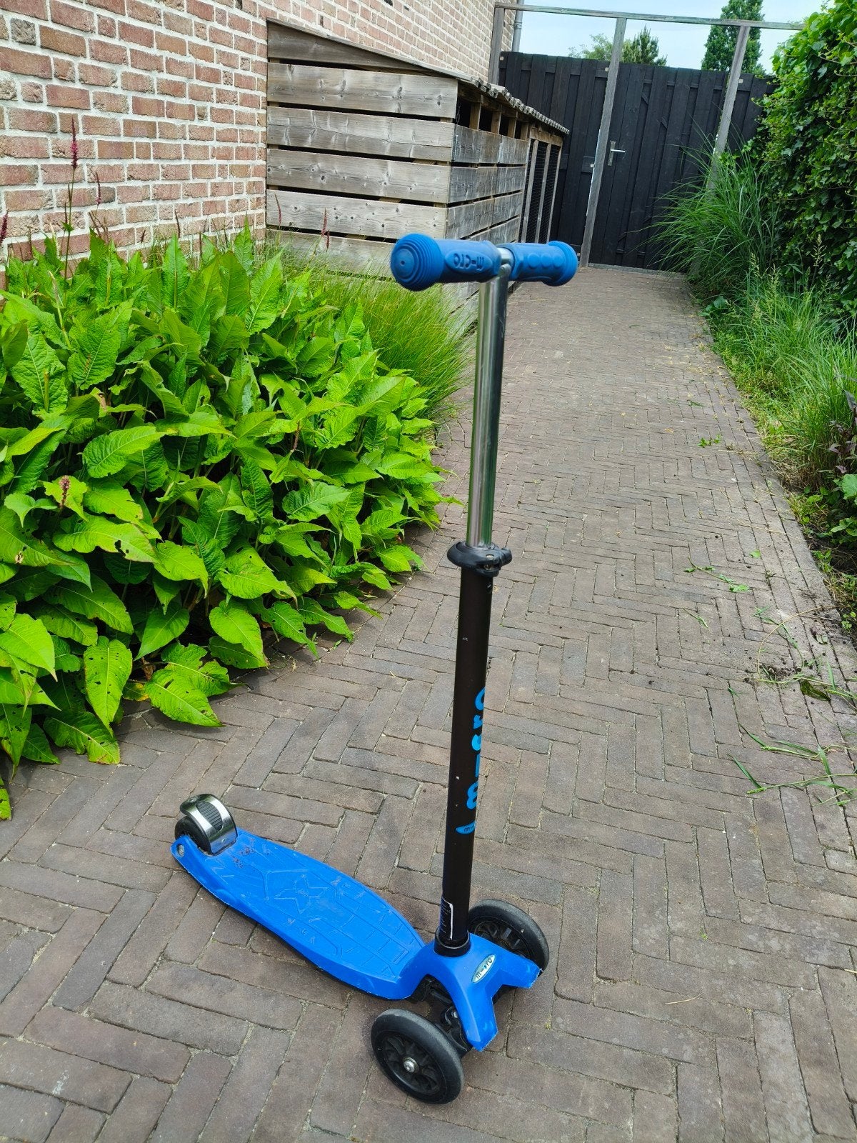 Maxi Micro step blauw - driewieler, Fietsen en Brommers, Steps, Ophalen, Gebruikt, Gewone step, Micro