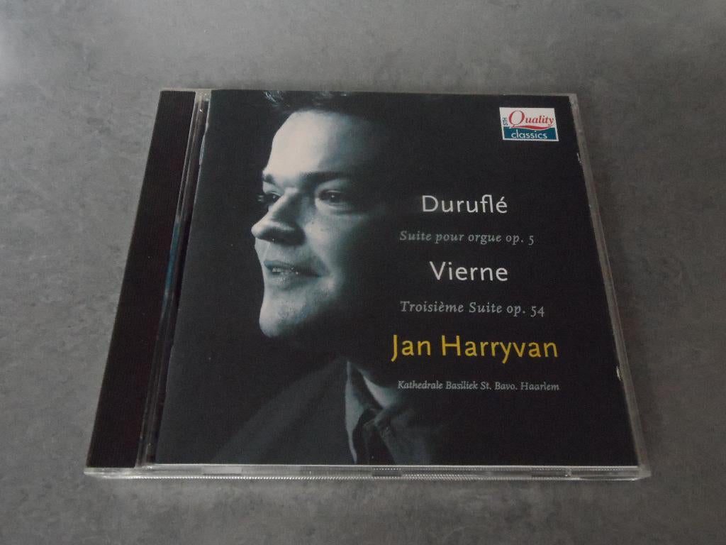 Maurice Duruflé, Louis Vierne - Jan Harryman (plays) - CD, Verzenden, Modernisme tot heden, Gebruikt, Overige typen