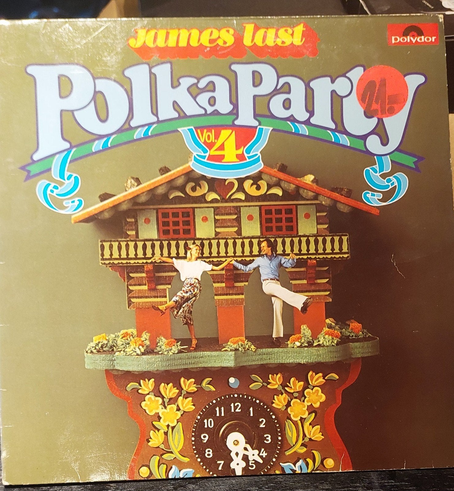James Last - Polka Party Vol. 4 LP (Polydor), LP, Gebruikt, Overige genres, Ophalen of Verzenden