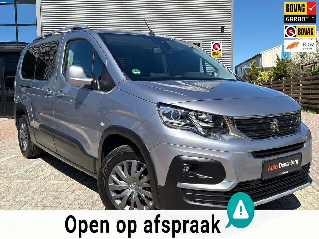 Peugeot Rifter Long 1.2 Puretech Long Allure 7p AUTOMAAT-GAR, Stof, Zwart, 1199 cc, 7 stoelen