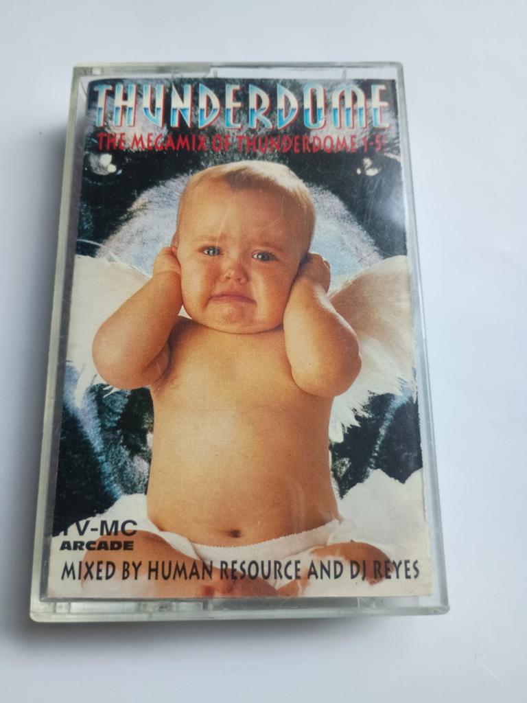 Thunderdome gabber hardcore cassette, Cd's en Dvd's, Cassettebandjes, Gebruikt, Geen, 1 bandje, Ophalen of Verzenden