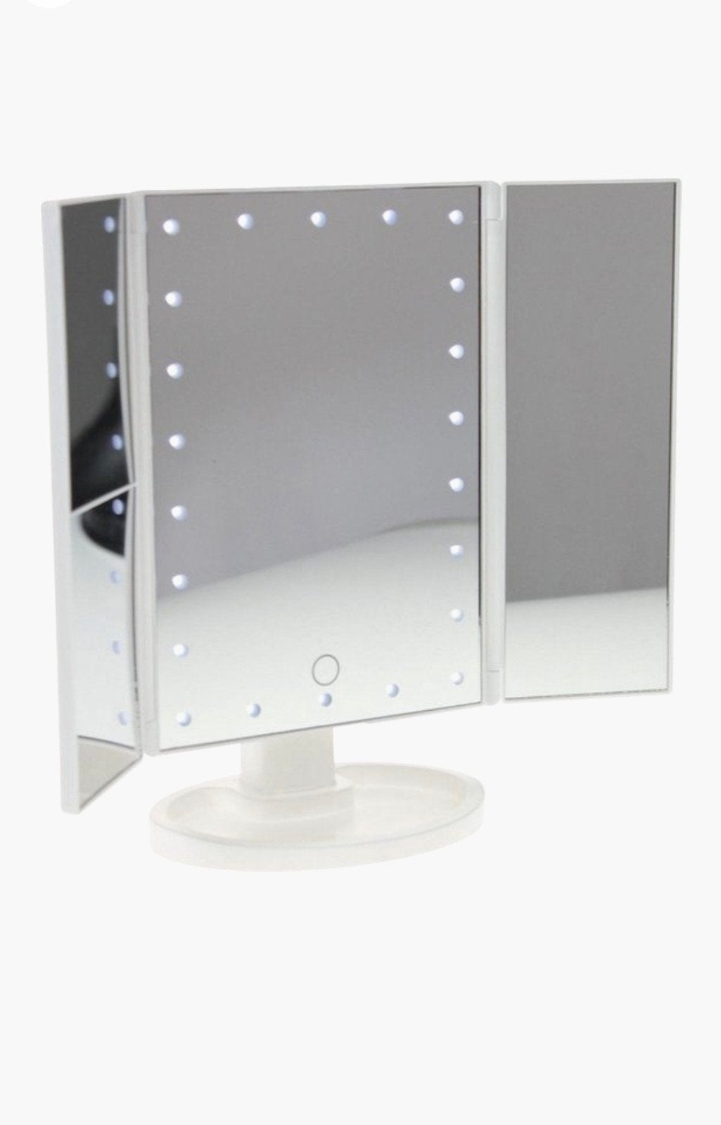 Luxury Touchscreen Make-Up Spiegel met LED verlichting Wit, Huis en Inrichting, Woonaccessoires | Spiegels, Minder dan 50 cm, Nieuw