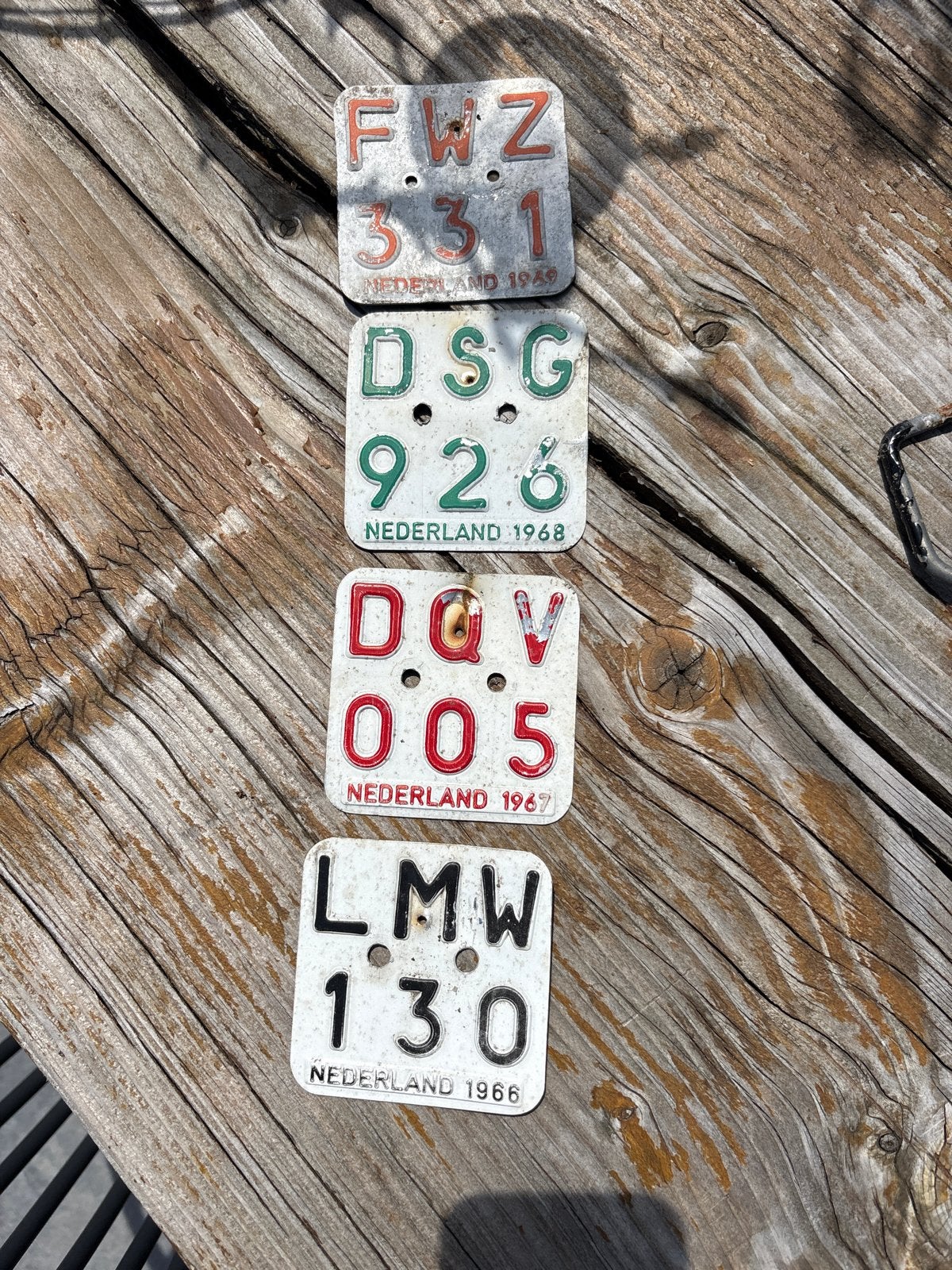 Oude bromfietsplaatjes 1966, 1967, 1968, 1969, Ophalen of Verzenden, Gebruikt