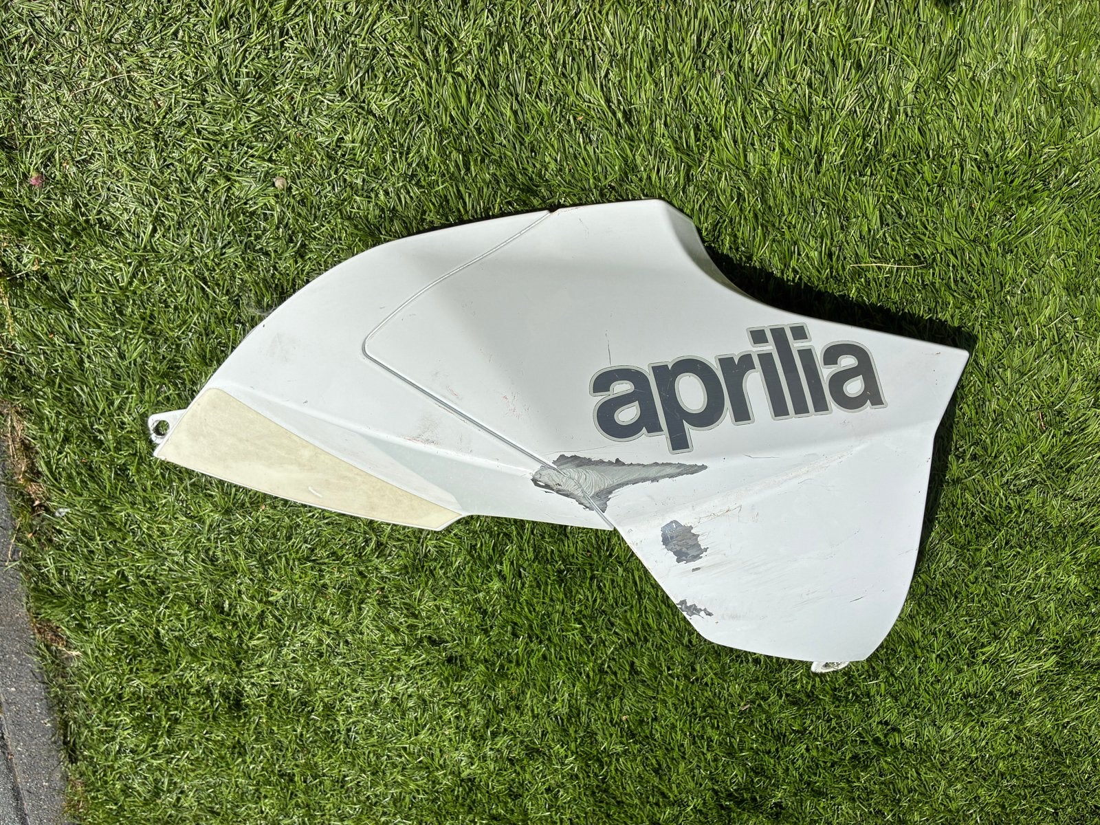 Aprilia Dorsoduro 750 kap met schade, Ophalen, Gebruikt