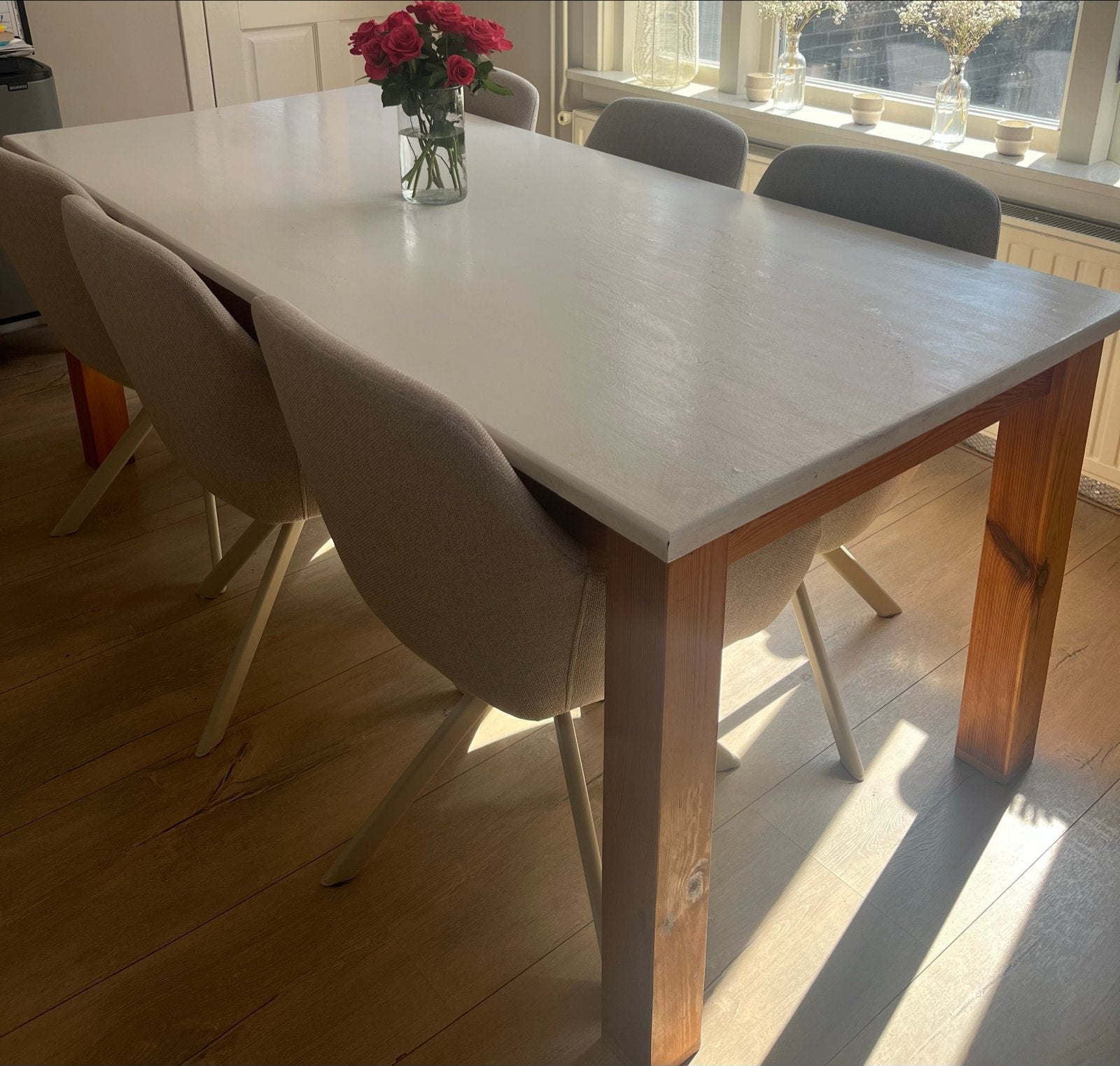 Eettafel, Ophalen, Gebruikt, 50 tot 100 cm, Landelijk