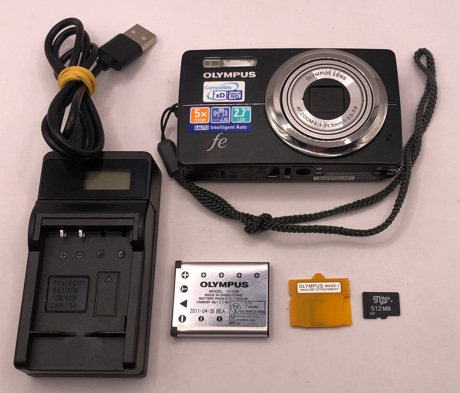 Olympus FE-5000 - compact camera, Ophalen of Verzenden, Zo goed als nieuw, Olympus