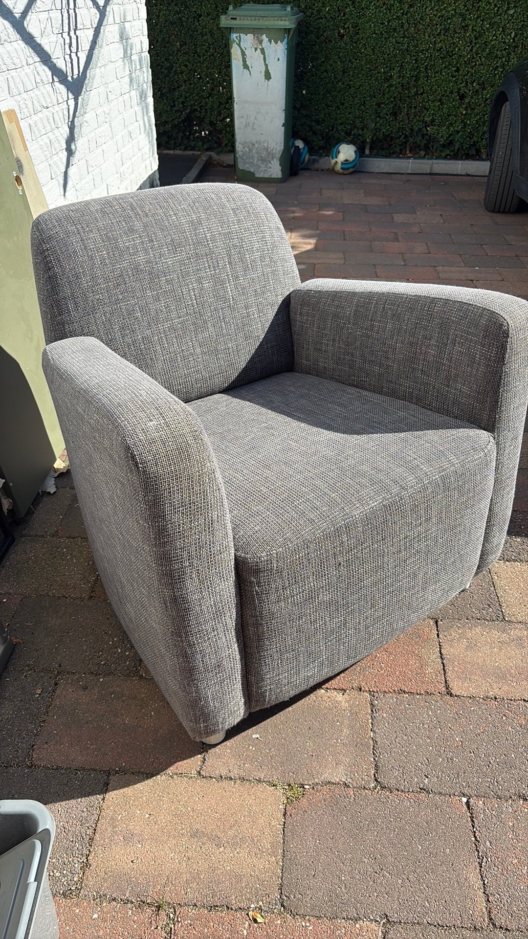 Comfortabele fauteuille, Huis en Inrichting, Fauteuils, Ophalen of Verzenden, Gebruikt, 75 tot 100 cm, Stof