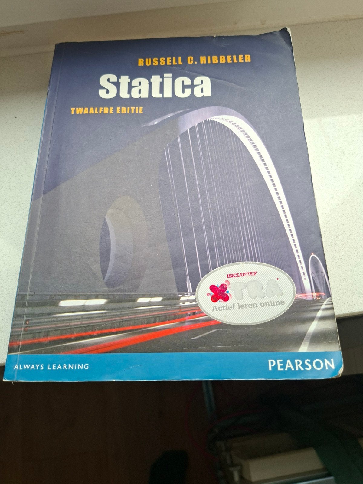 Statica - Russell C. Hibbeler (Twaalfde Editie), Boeken, Zo goed als nieuw, Russell C. Hibbeler, Beta, HBO