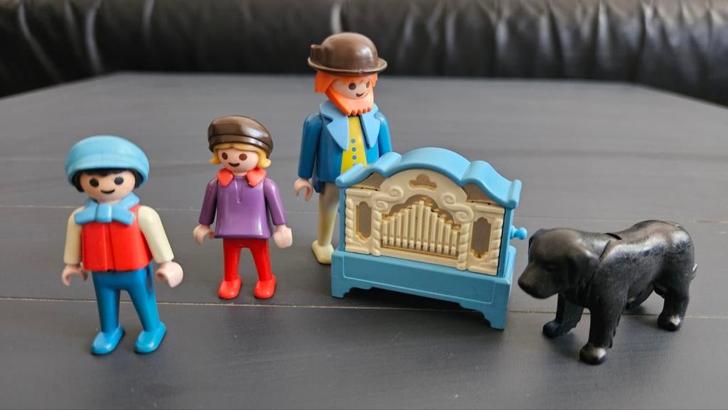 Playmobil orgel man met kinderen, Ophalen of Verzenden