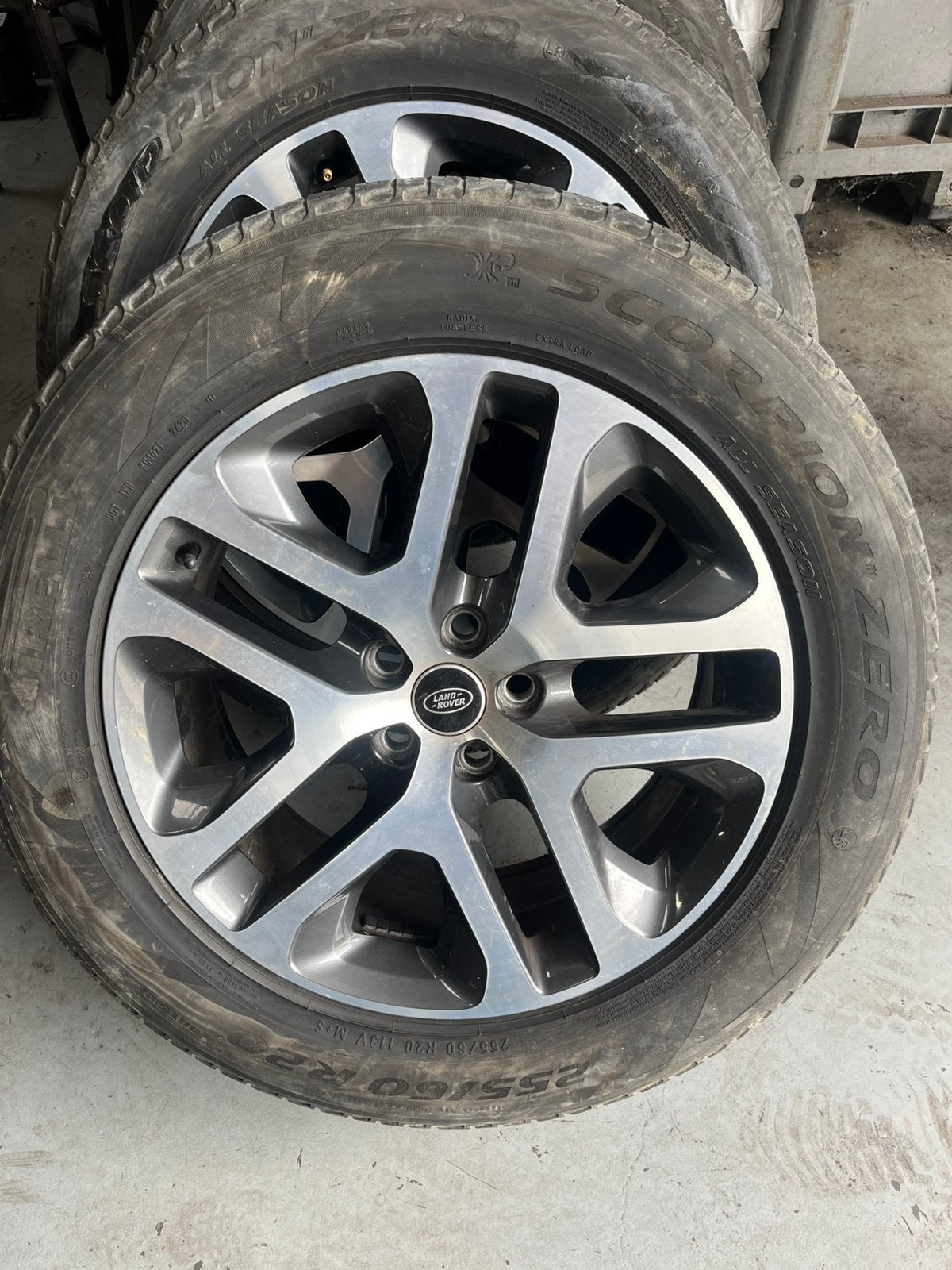 Land Rover Freelander , set velgen met banden., Ophalen, 18 inch, 255 mm, Zomerbanden