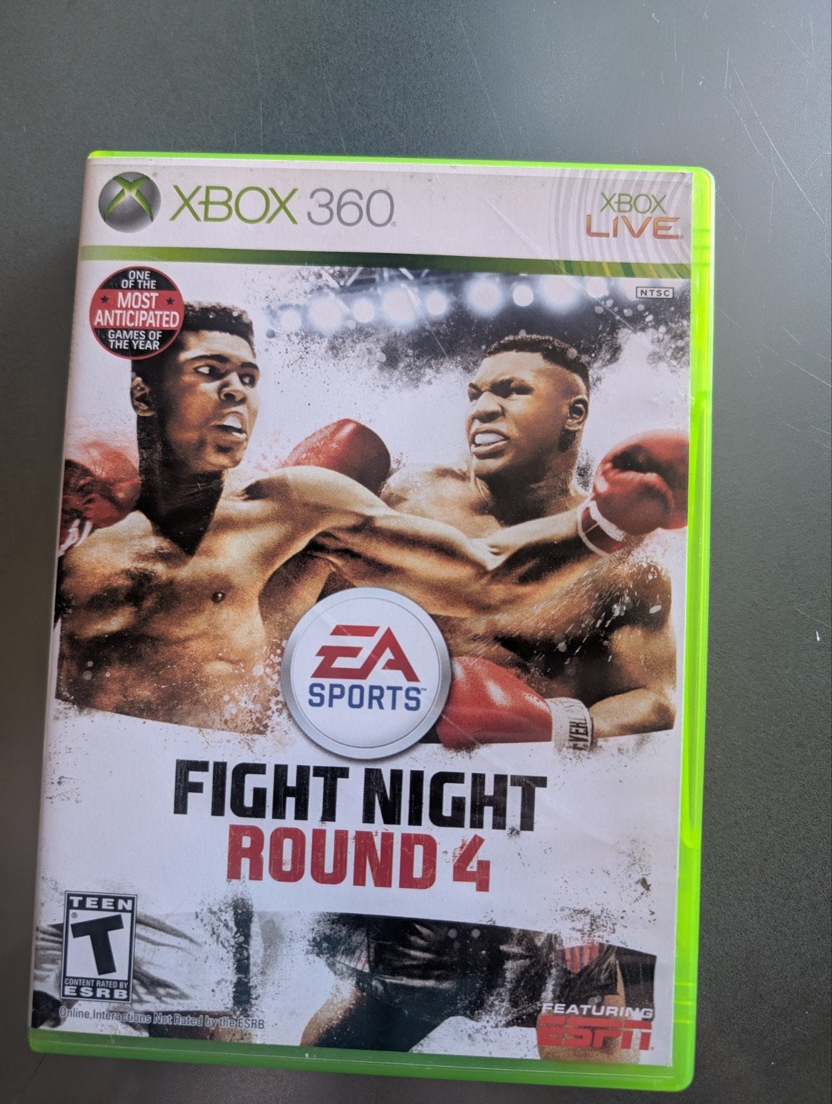 Fight Night Round 4 Xbox 360 - Boksgames, 1 speler, Verzenden, Gebruikt, Avontuur en Actie