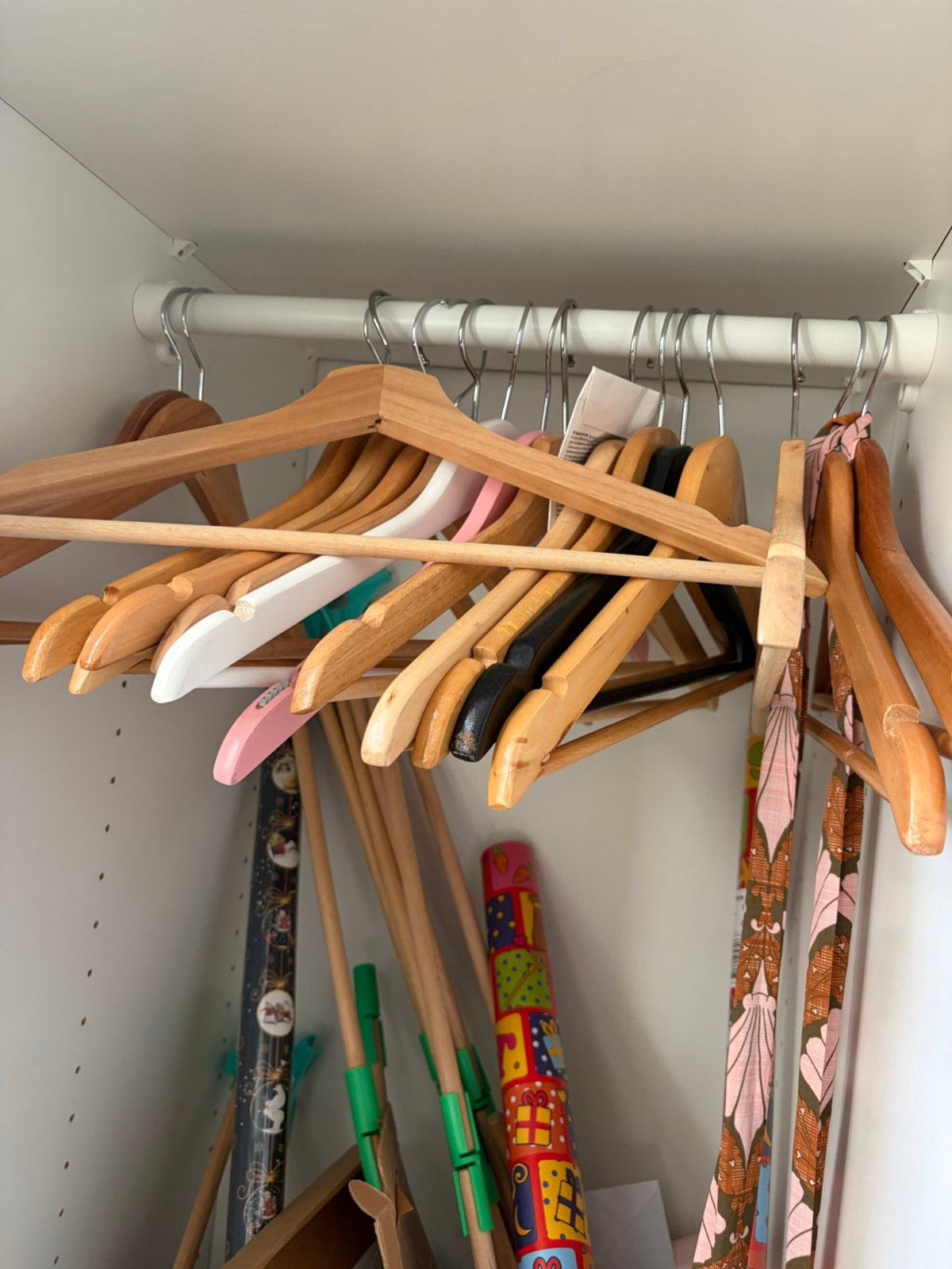 IKEA PAX Komplement 50 cm – 6 planken + kledingroede, Huis en Inrichting, Ophalen, Zo goed als nieuw