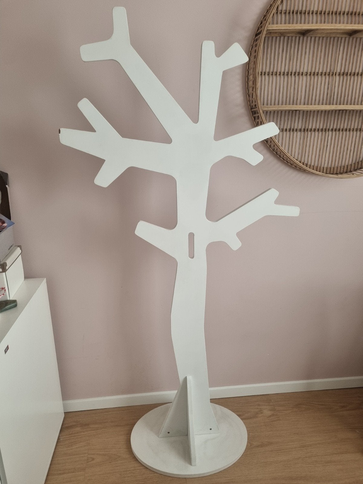 WOOOD decoratie boom kapstok, Ophalen, Zo goed als nieuw, Staande kapstok, 150 tot 200 cm