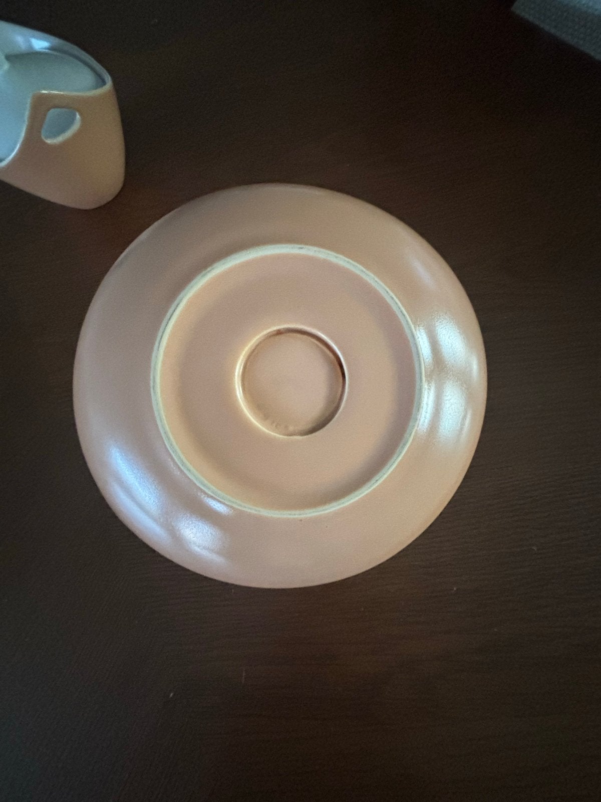 Tulipe Sauskom met Schotel - Vintage Design, Ophalen of Verzenden