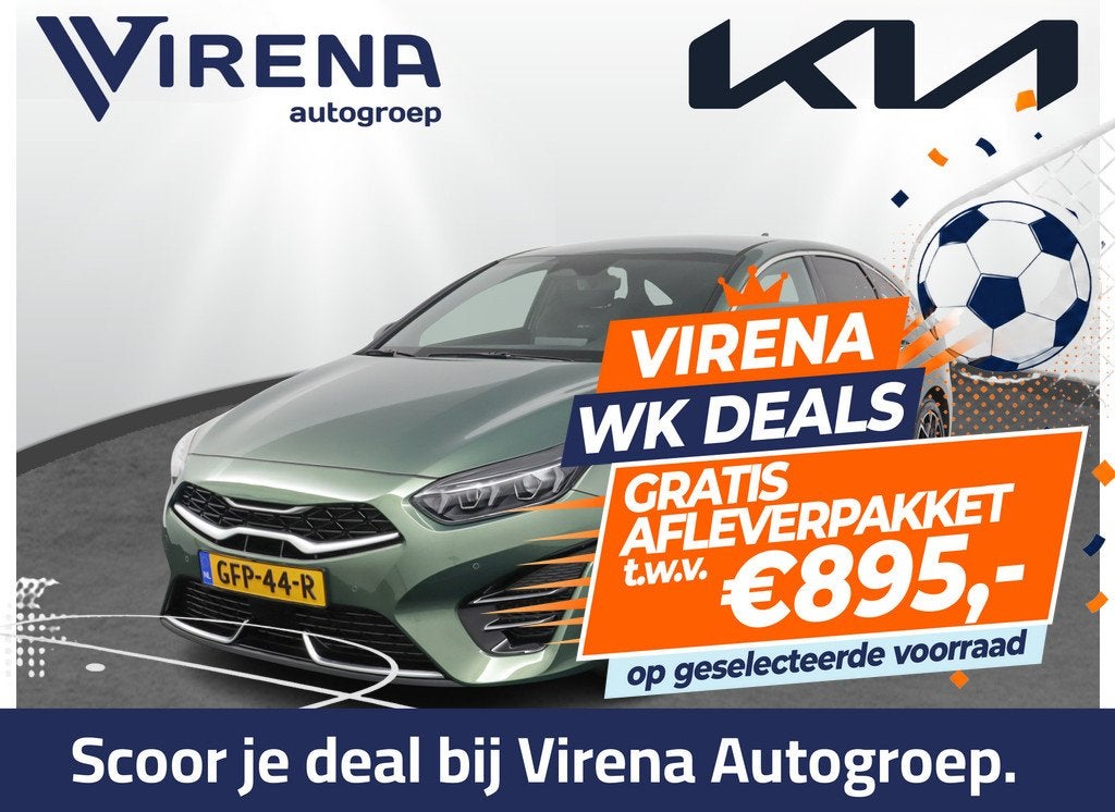 Kia ProCeed 1.5 T-GDi GT-Line Automaat Apple Carplay/Android, Auto's, Kia, Gebruikt, 4 cilinders, Met garantie (alle), 610 kg