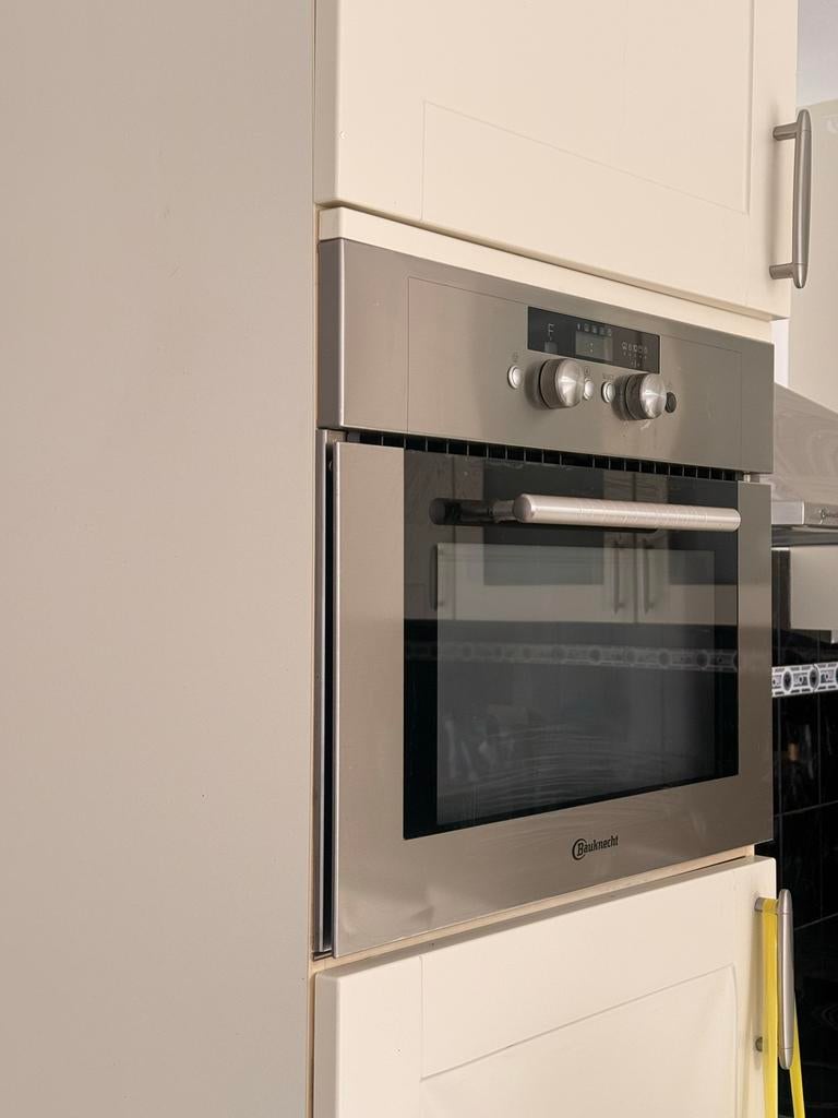 Bauknecht Inbouw Combimagnetron - Zo goed als nieuw, Ophalen, Combimagnetron, Gebruikt, 60 cm of meer